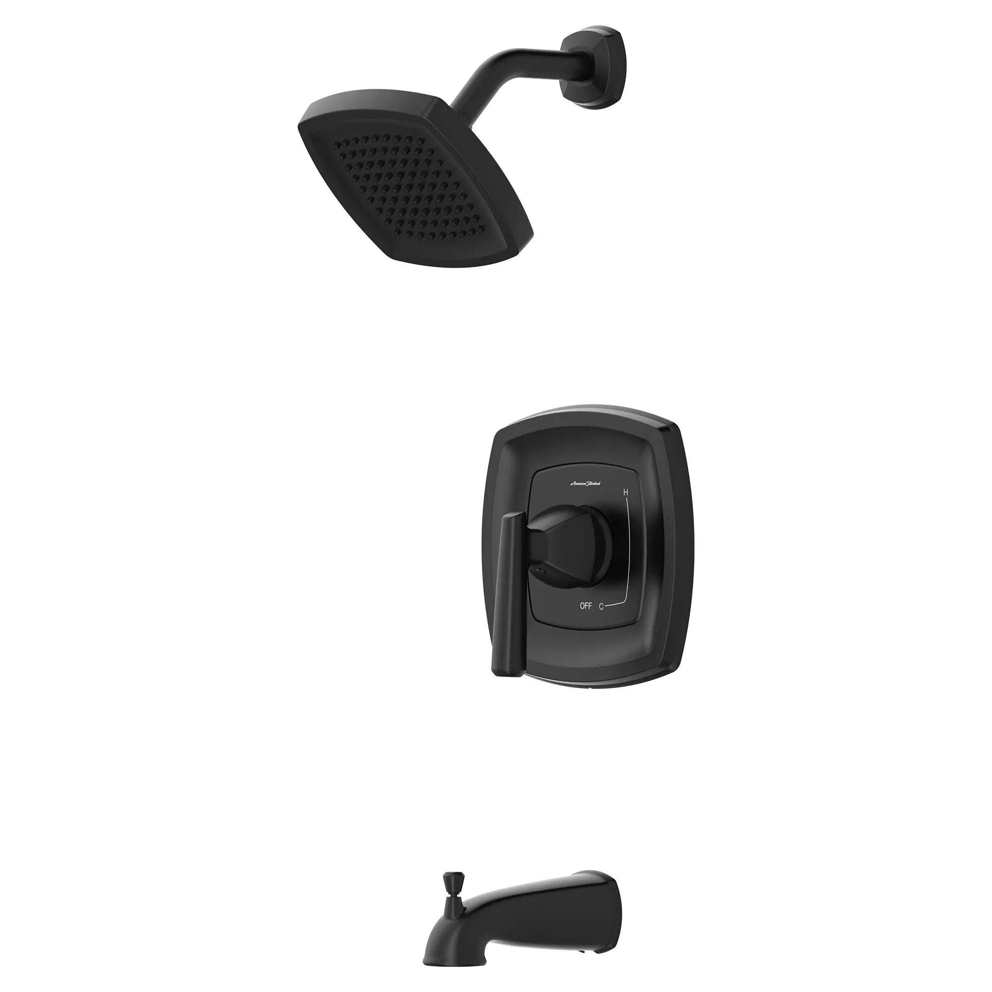 Edgemere® 1.8 gpm/6.8 L/min Tub and Shower Trim Kit With Water-Saving Showerhead, Double Ceramic Pressure Balance Cartridge With Lever Handle — thumbnail 2